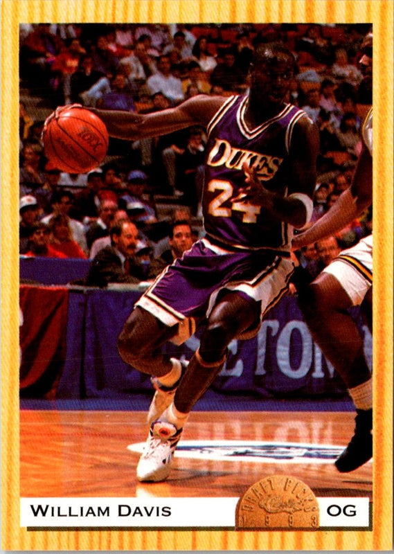1993 Classic Draft Picks Gold William Davis #24