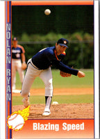 1991 Pacific Nolan Ryan Texas Express I Blazing Speed #90