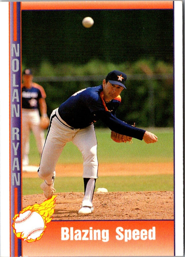 1991 Pacific Nolan Ryan Texas Express I Blazing Speed #90
