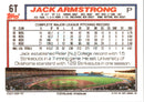 1992 Topps Traded Jack Armstrong