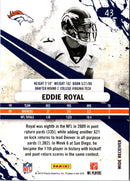 2010 Panini Certified Eddie Royal