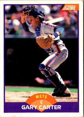 1989 Score Gary Carter #240