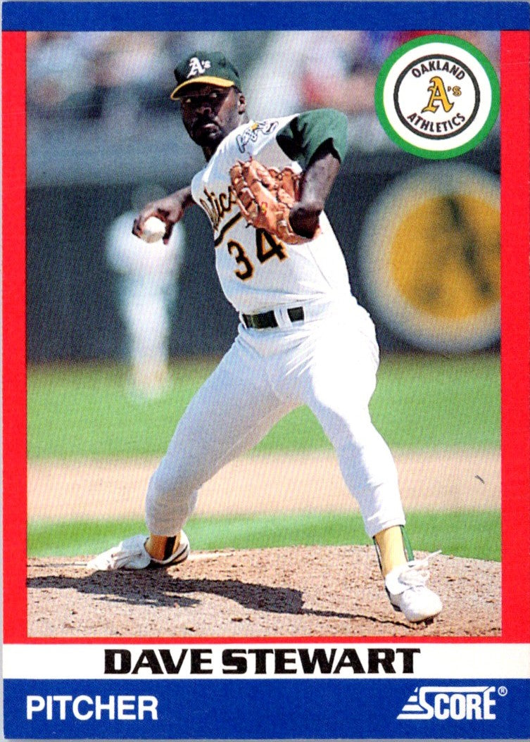 1991 Score 100 Superstars Dave Stewart