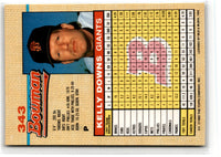 1992 Bowman Kelly Downs #343