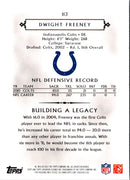 2011 Topps Gridiron Legends Dwight Freeney