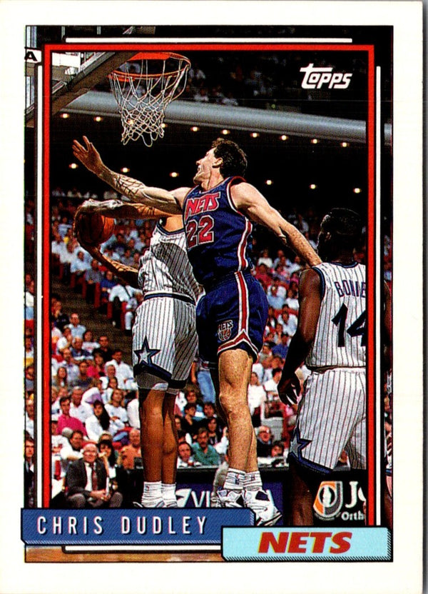 1992 Topps Chris Dudley #148