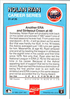 1992 Donruss Coca-Cola Nolan Ryan Nolan Ryan #21