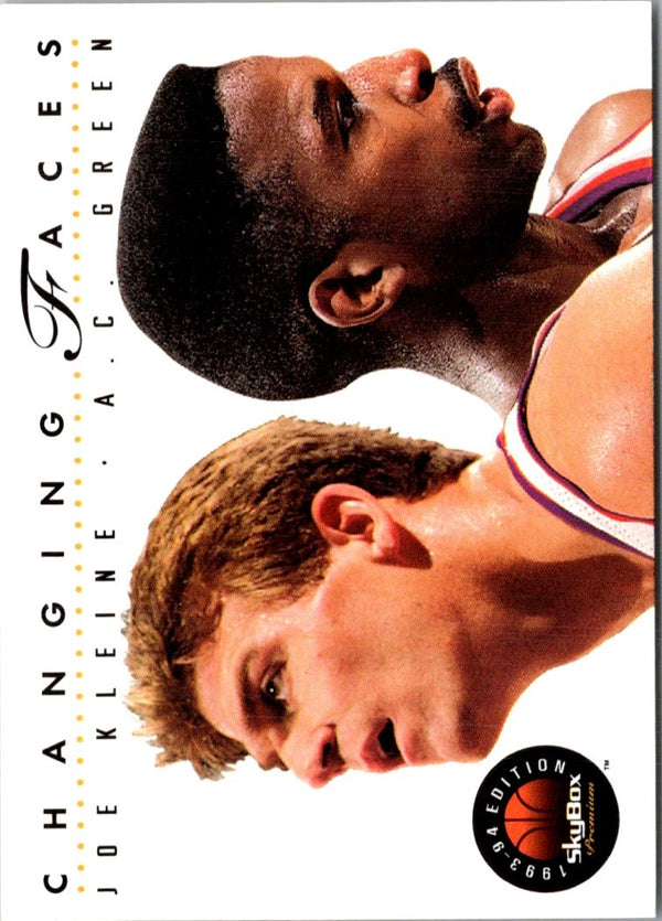 1993 SkyBox Joe Kleine/A.C. Green #312