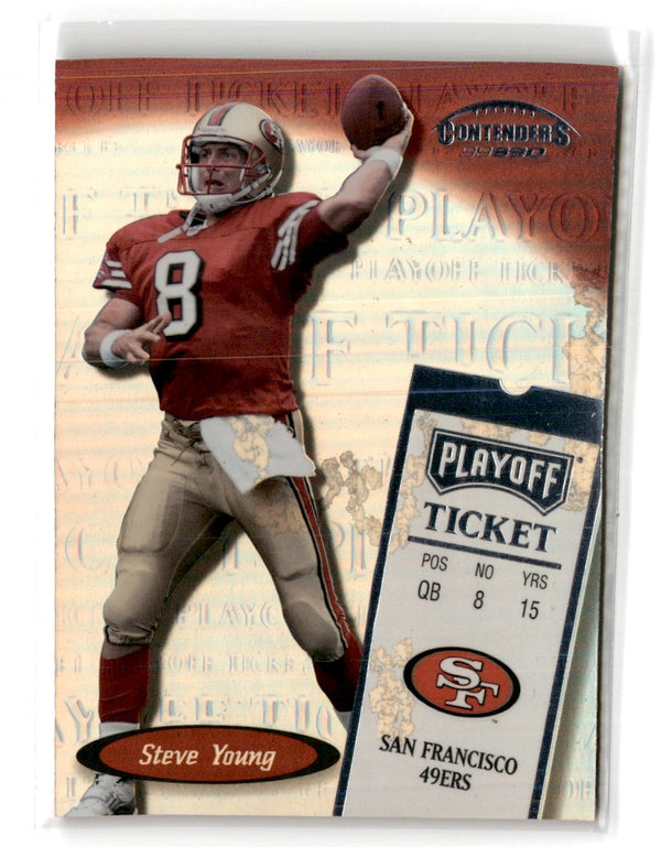 1999 Playoff Contenders SSD Steve Young #190