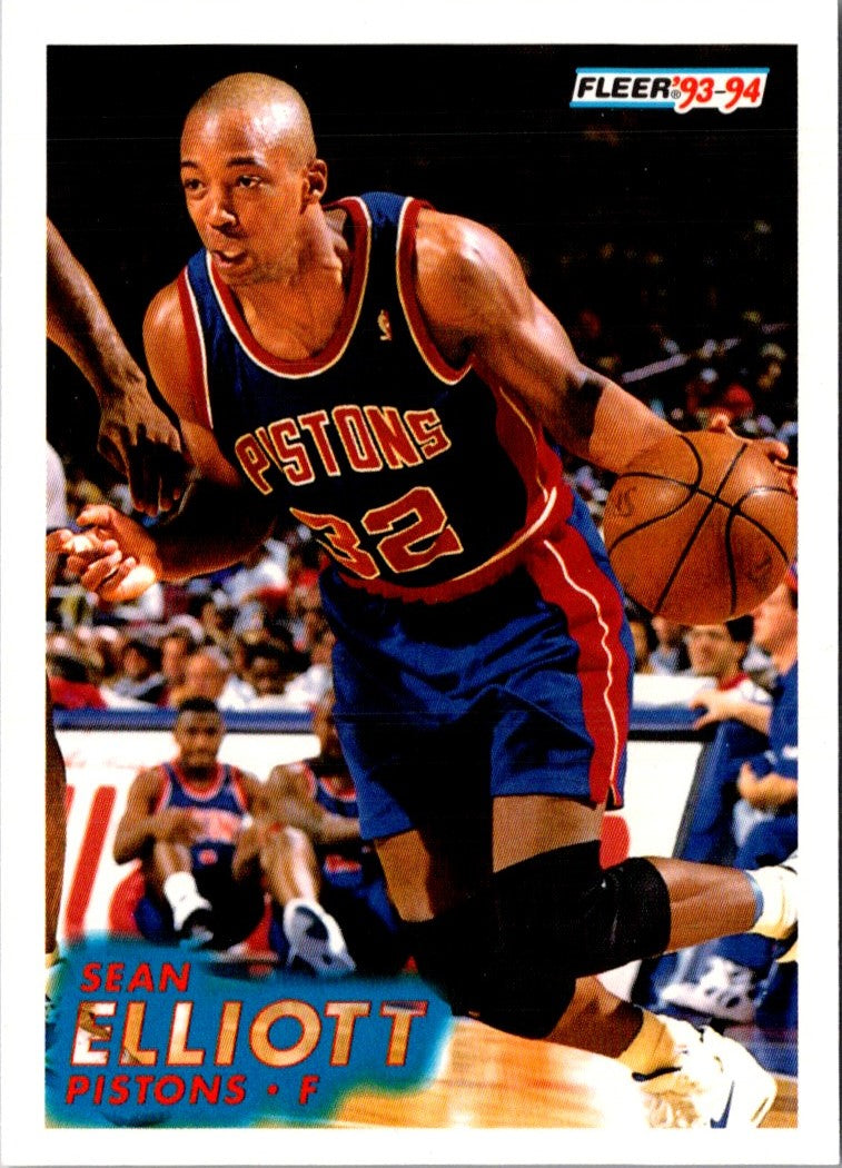 1993 Fleer Sean Elliott
