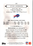 2011 Topps Gridiron Legends Steve Johnson