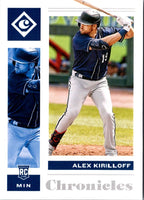2021 Panini Chronicles Alex Kirilloff #26 Rookie