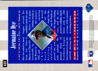 1996 Collector's Choice Jermaine Dye #437