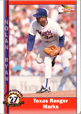 1993 Pacific Texas Express Texas Ranger Marks #236