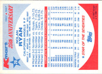 1987 Topps Kmart 25th Anniversary Nolan Ryan #20