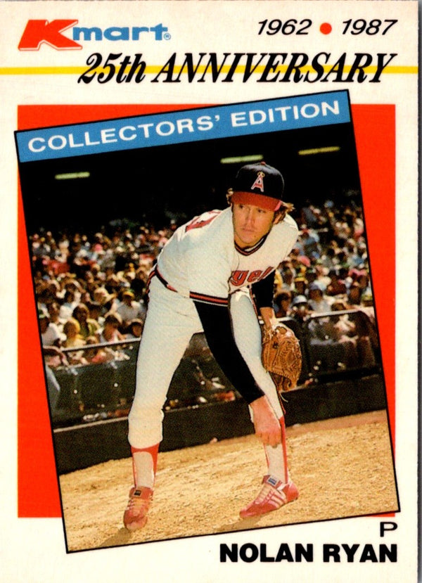 1987 Topps Kmart 25th Anniversary Nolan Ryan #20