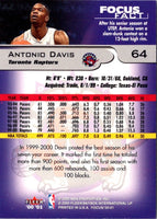 2000 Fleer Focus Antonio Davis #64
