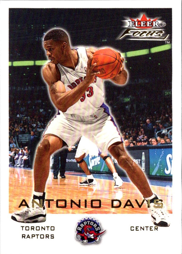 2000 Fleer Focus Antonio Davis #64