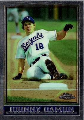 1998 Topps Chrome Johnny Damon #362