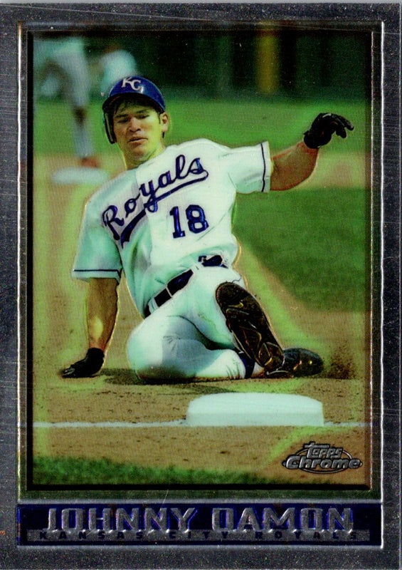 1998 Topps Chrome Johnny Damon #362