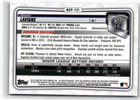 2020 Bowman Chrome Prospects Grant Lavigne #BCP-121