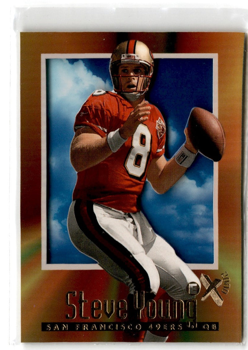 2000 Fleer Focus Season Pass Steve Young