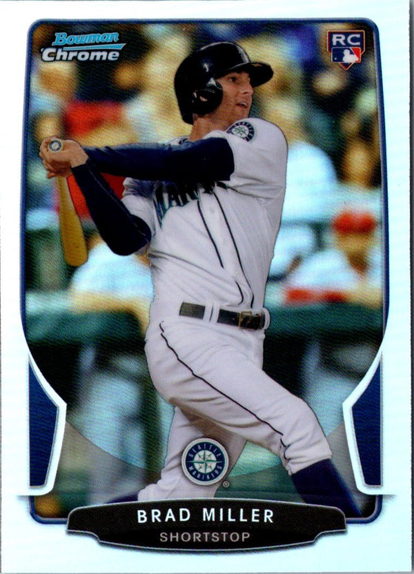 2013 Bowman Draft Picks & Prospects Chrome Brad Miller #29 Rookie