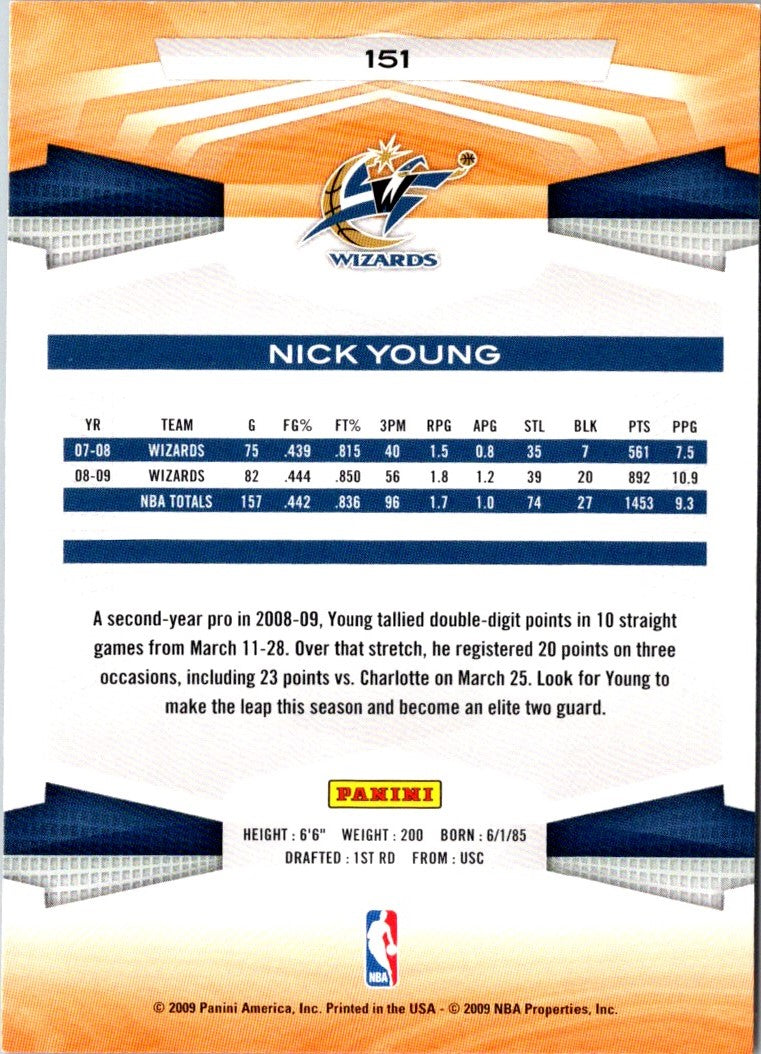 2009 Panini Nick Young