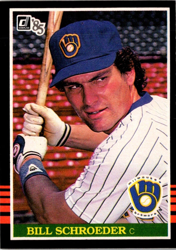 1985 Donruss Bill Schroeder #124