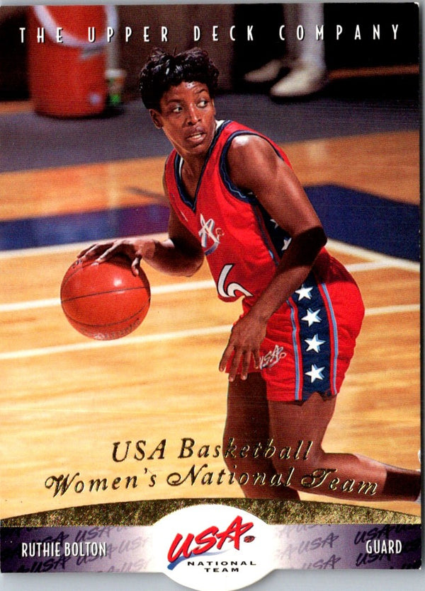 1996 Upper Deck USA Ruthie Bolton-Holifield #62