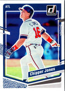 2023 Donruss Holo Blue Chipper Jones