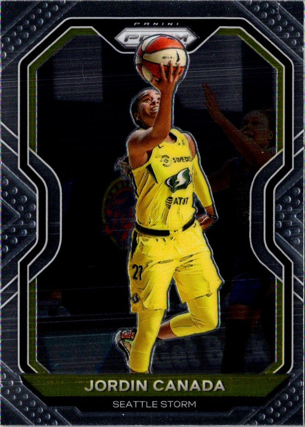 2021 Panini Prizm WNBA Prizms Green Jordin Canada #24