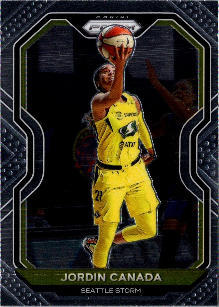 2021 Panini Prizm WNBA Prizms Green Jordin Canada