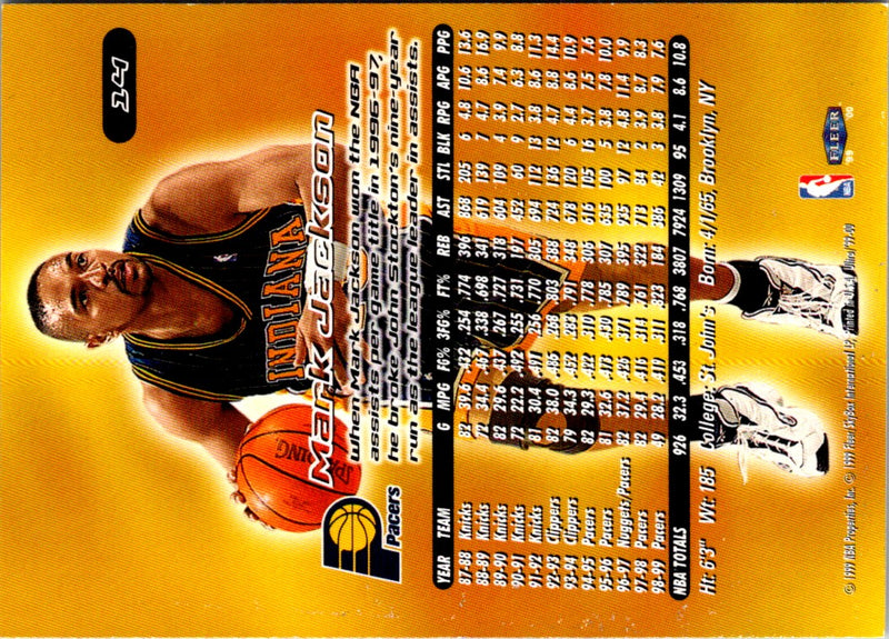 1999 Ultra Mark Jackson