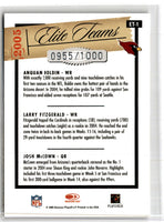 2005 Donruss Elite Teams Silver Anquan Boldin/Larry Fitzgerald/Josh McCown #ET-1 0955/1000