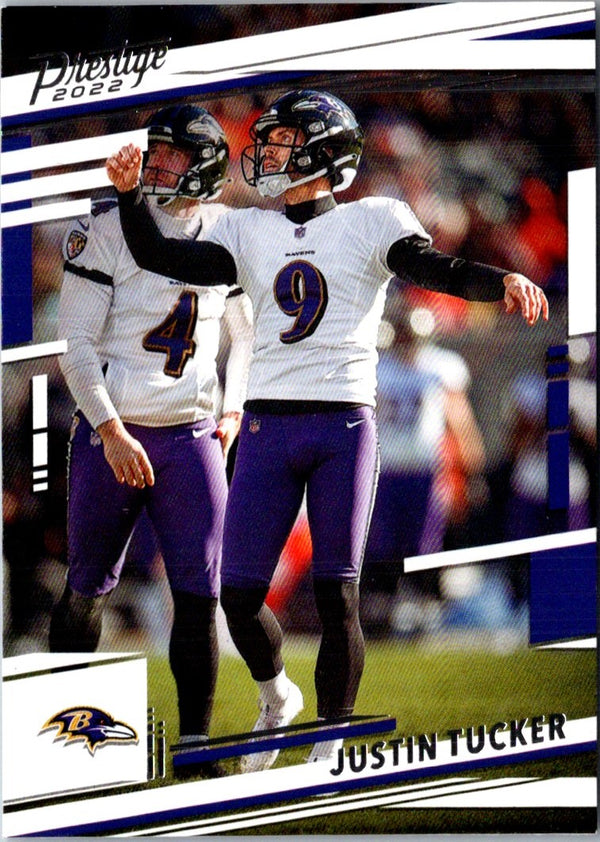 2022 Panini Prestige Justin Tucker #27