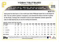 2022 Topps Update Yoshi Tsutsugo #US46