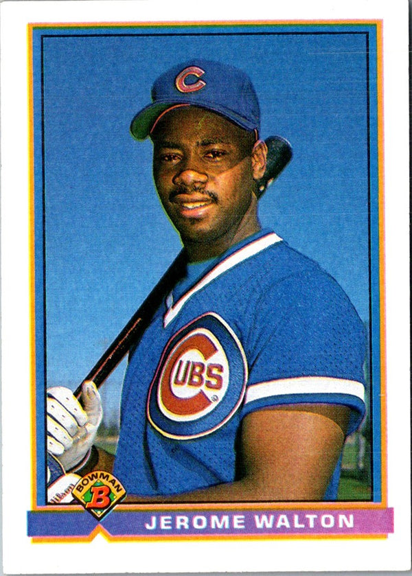 1991 Bowman Jerome Walton #413