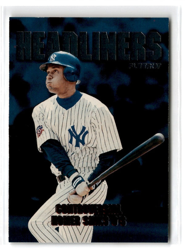 1997 Fleer Headliners Derek Jeter #8