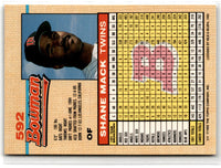 1992 Bowman Shane Mack #592