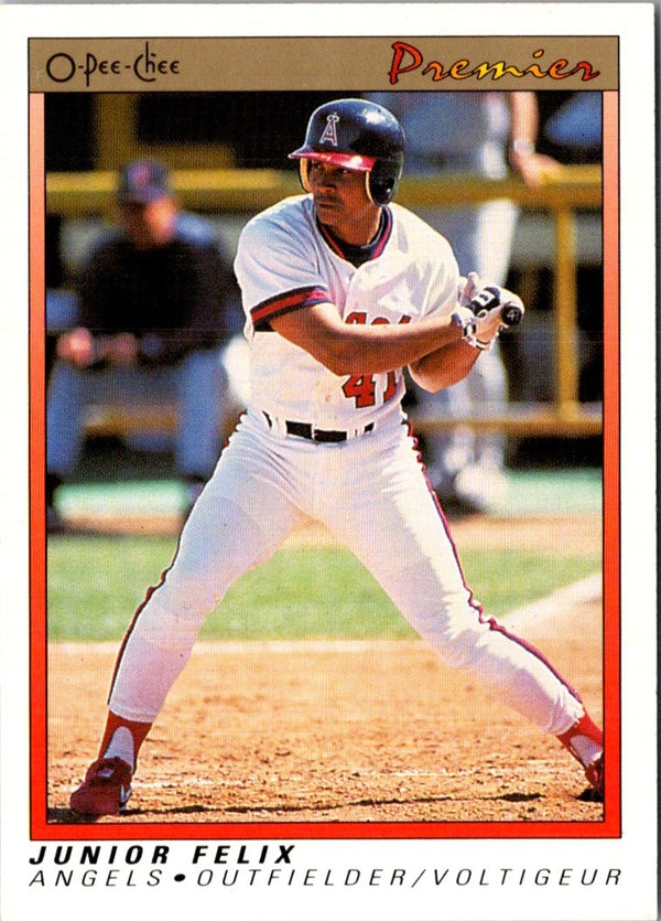 1991 O-Pee-Chee Premier Junior Felix #41