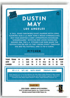 2020 Donruss Optic Carolina Blue and White Dustin May #32