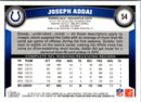 2011 Topps Chrome Joseph Addai