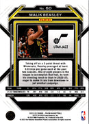 2022 Panini Prizm Blue Malik Beasley