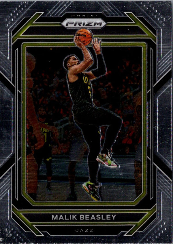 2022 Panini Prizm Blue Malik Beasley #60