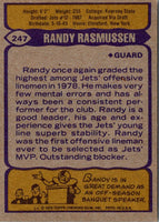 1979 Topps Randy Rasmussen #247