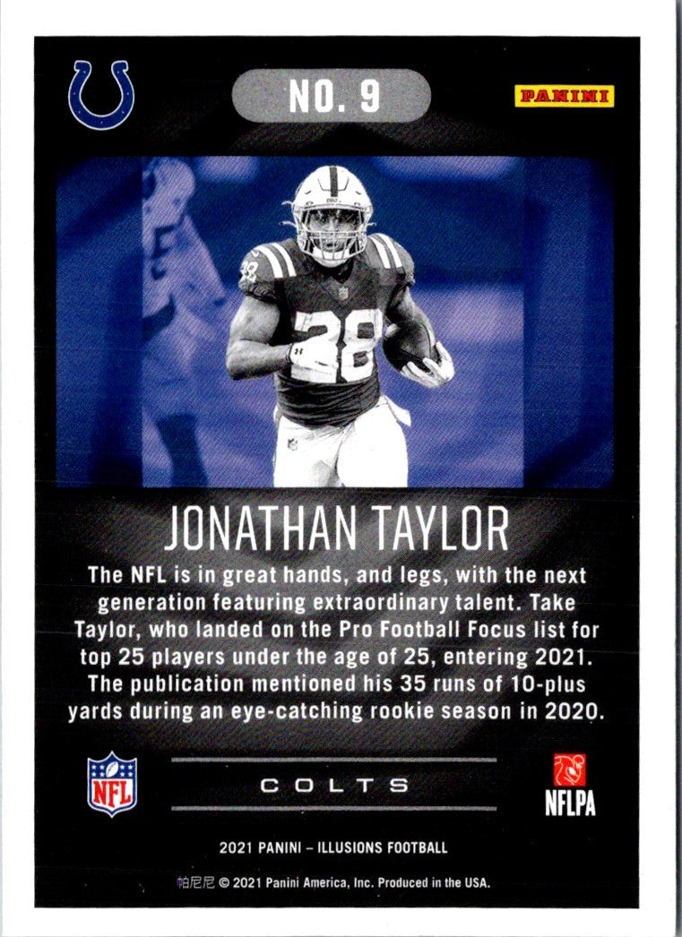 2021 Panini Illusions Jonathan Taylor