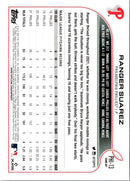 2022 Topps Blue Star Ranger Suarez