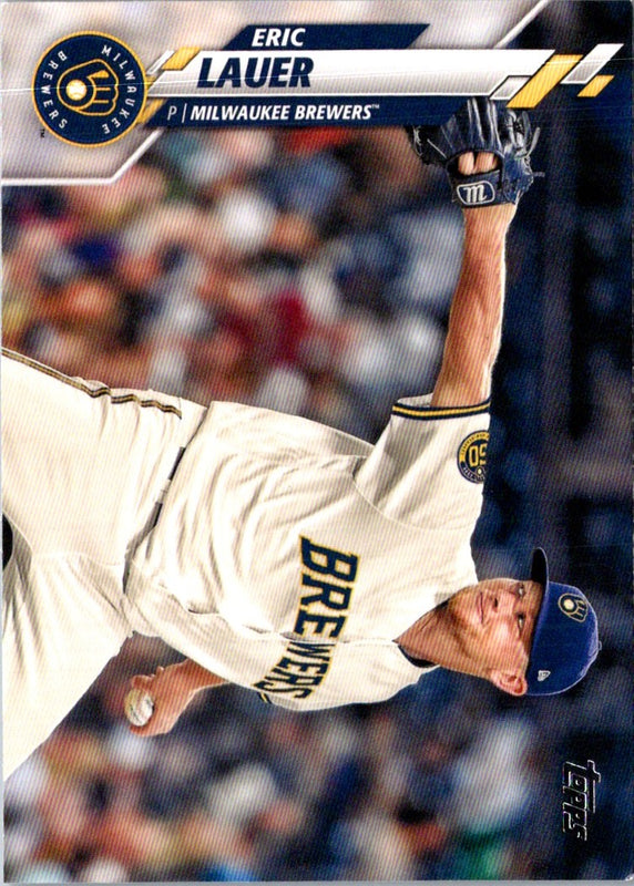 2020 Topps Blue Eric Lauer #589