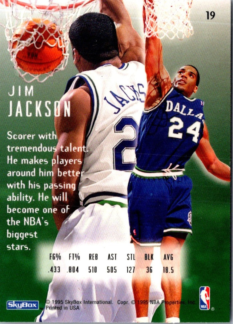 1994 SkyBox E-Motion Jim Jackson